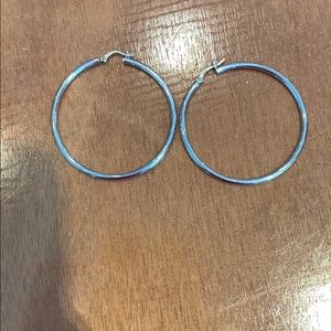 Sterling Silver hoop earrings